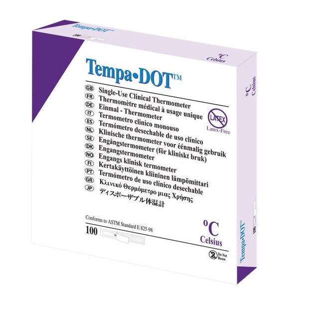 3M Tempa Dot Single Use Thermometers