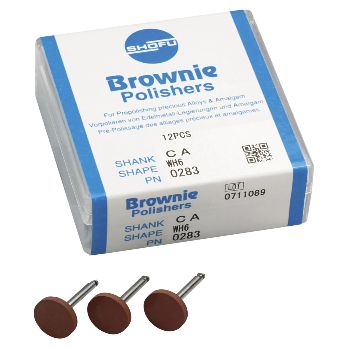 Brownie Polishers – RA, Pre-Polishing, 12/Pkg