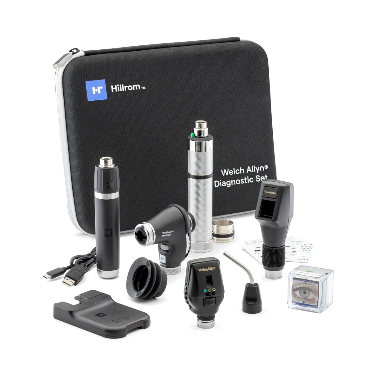 Welch Allyn® 3.5V Diagnostic Set with PanOptic™Plus LED Ophthalmoscope - WA-71-PX3LXERT