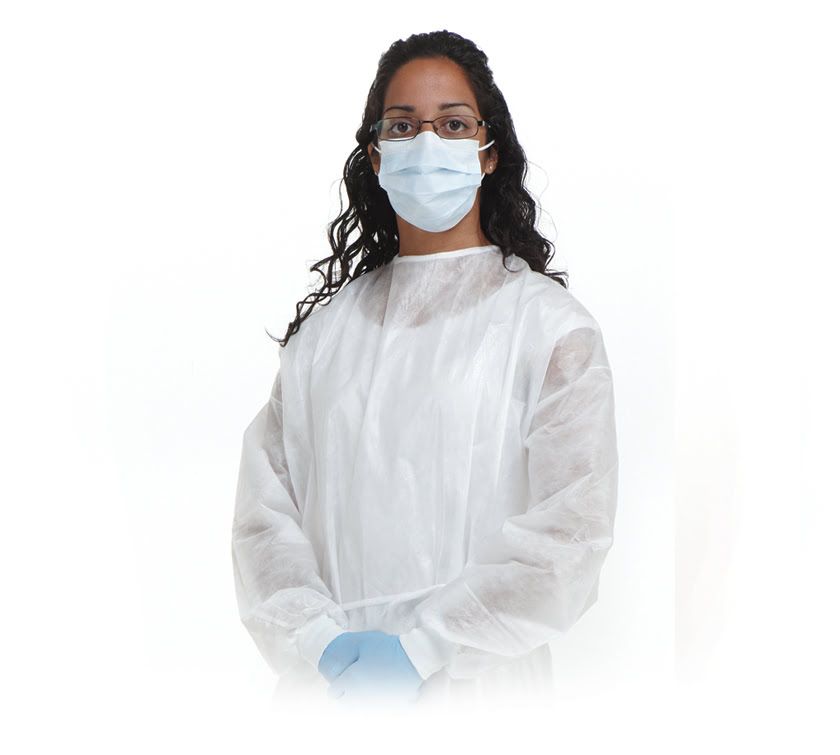 SafeBasics Fluid Impervious Isolation Gown