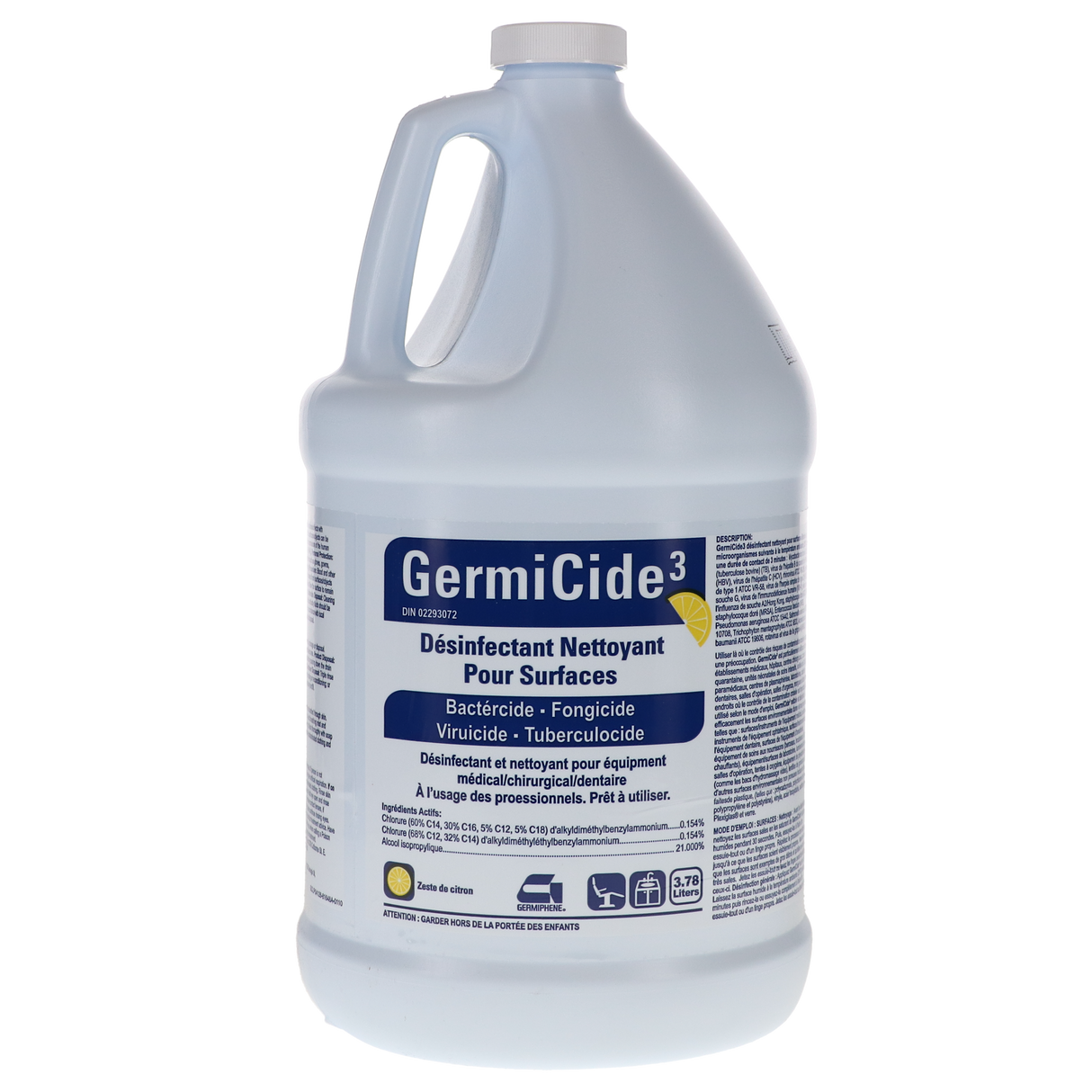 GERMICIDE3 DISINFECTANT 3.78L