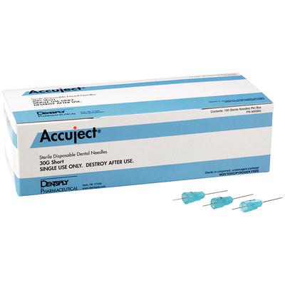 Accuject Disposable Dental Needles - Sterile - 100/Box