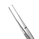 Semken Tissue Forcep, 1x2 Teeth, Straight, 12.5CM