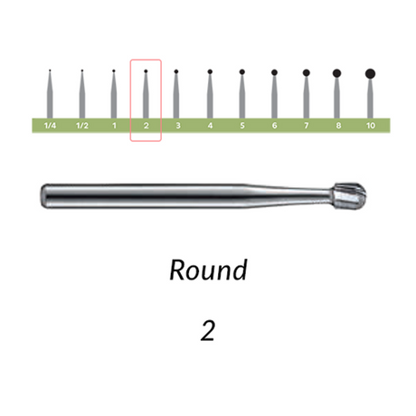 Surgical Carbide Bur FG - 100/Pk