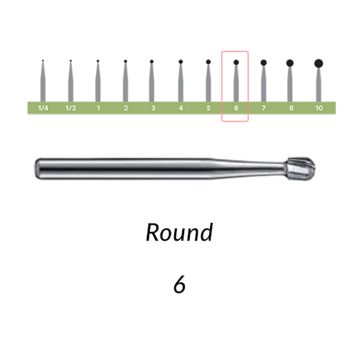 Carbide Burs RA - 100/Pk