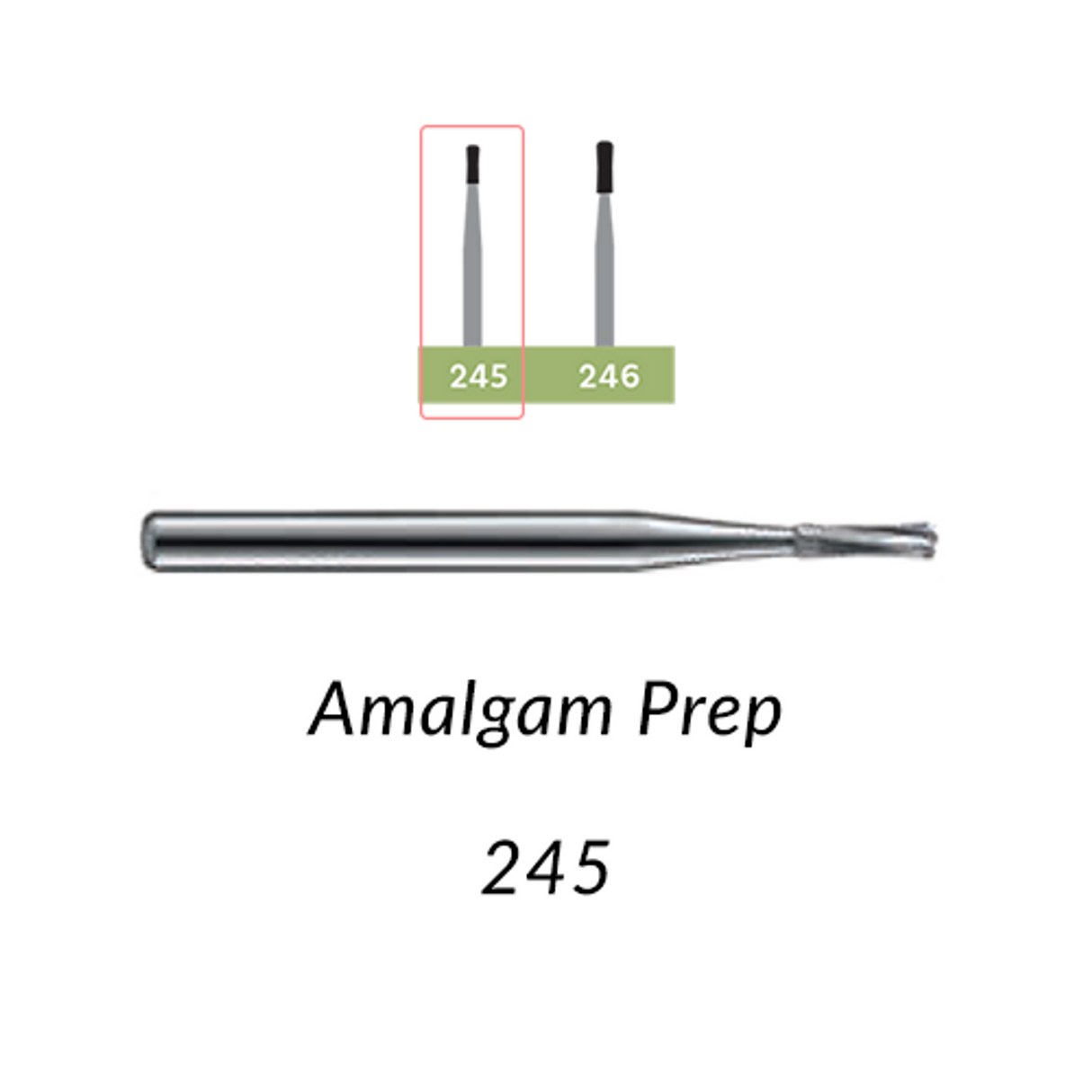 Carbide Burs FG - 100/Pk