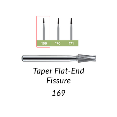 Carbide Burs FG Short Shank - 100/Pk