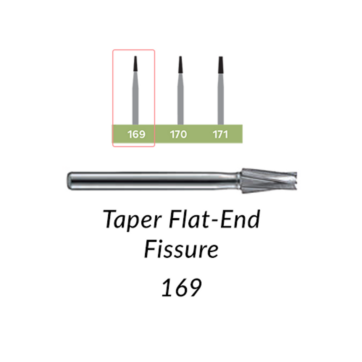 Carbide Burs FG - 100/Pk