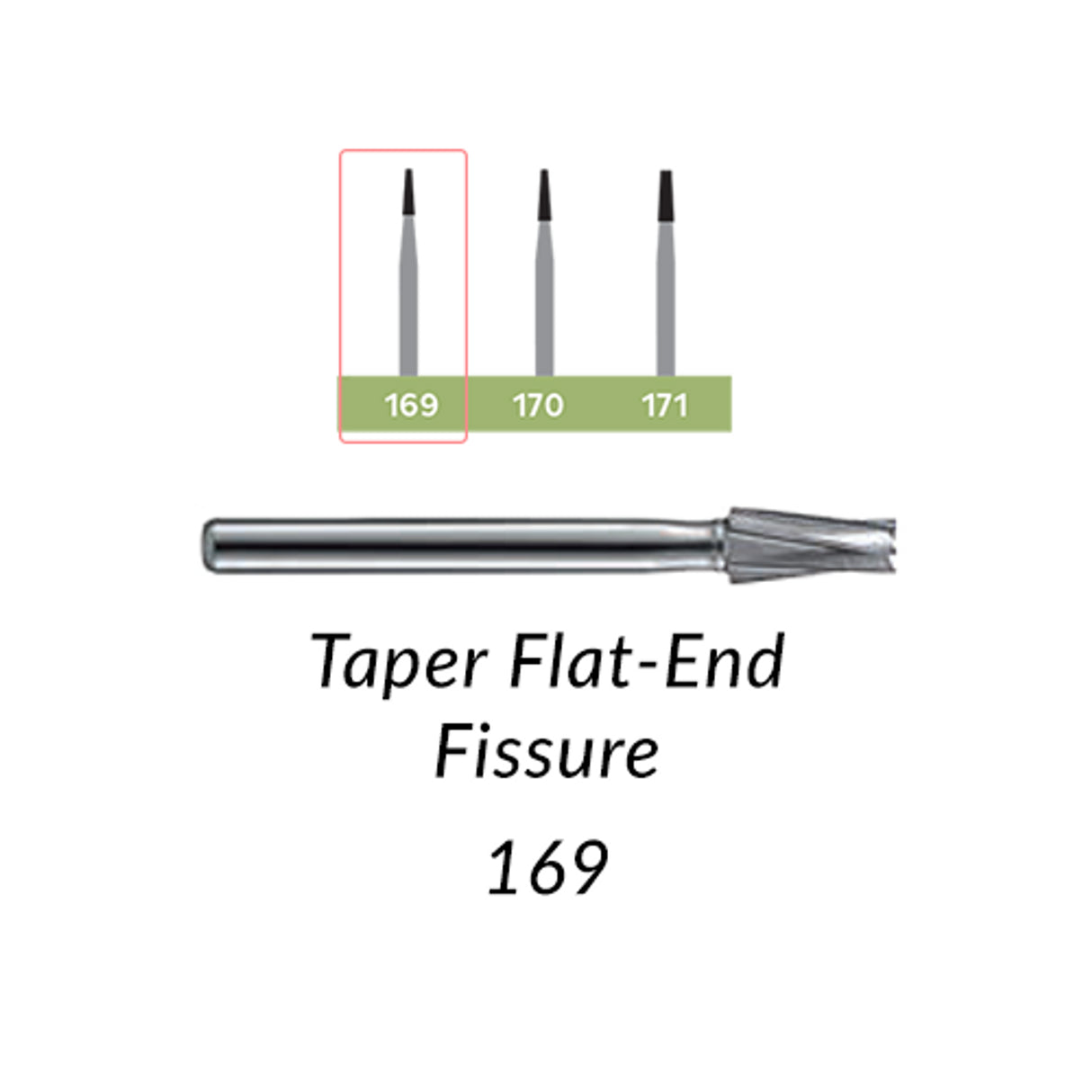 Carbide Burs FG - Long - 100/Pk