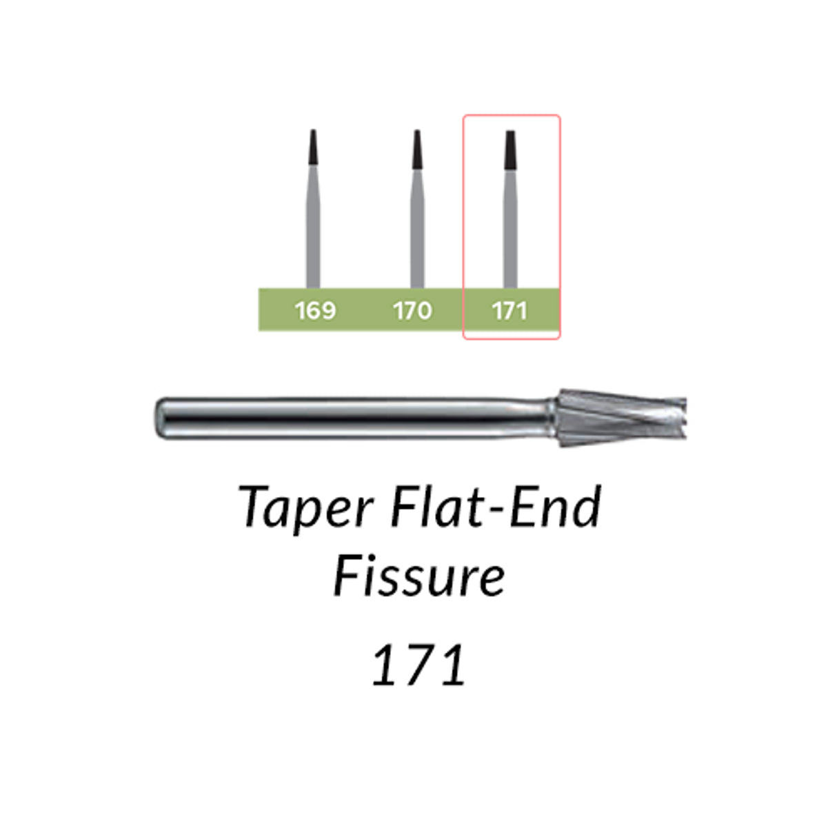 Carbide Burs FG - 100/Pk