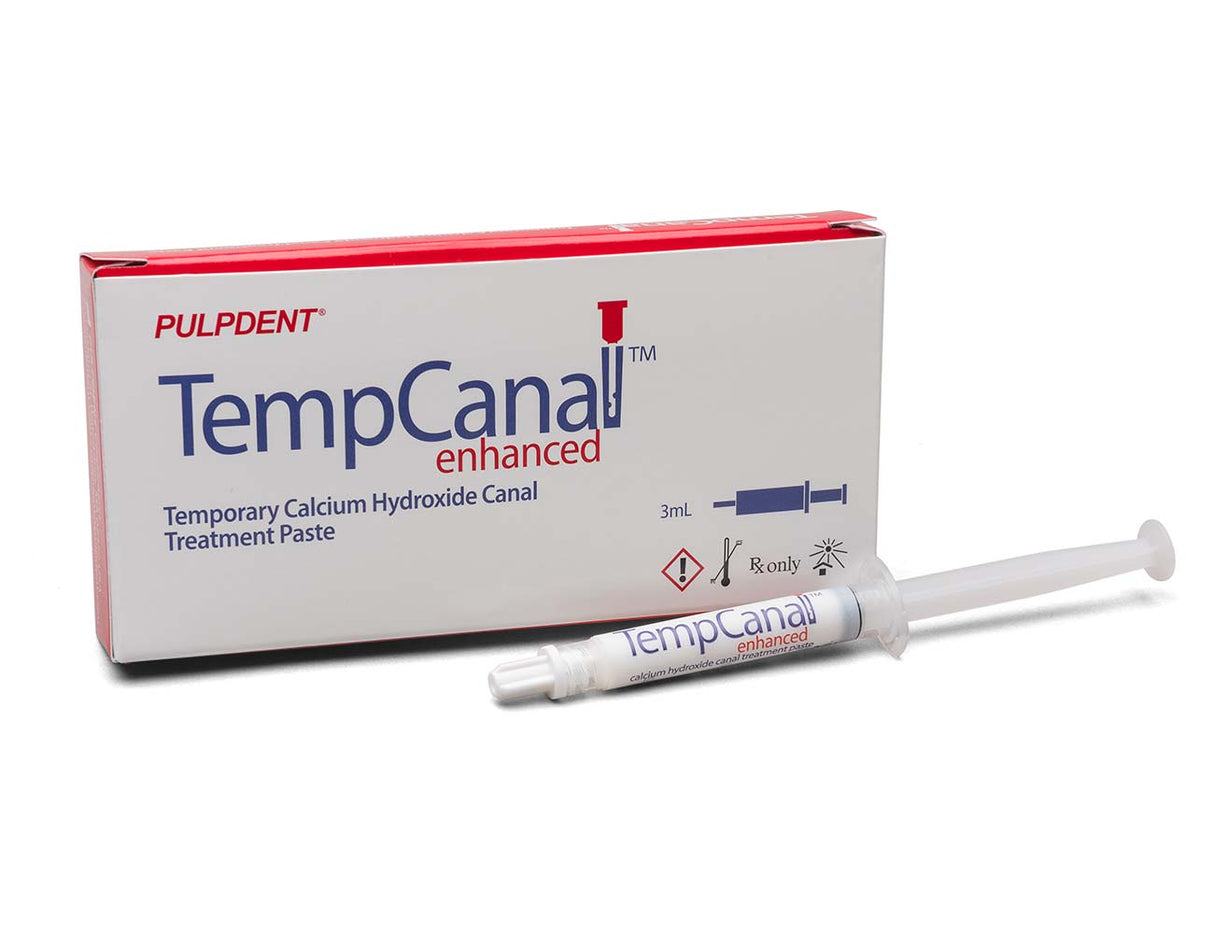 TempCanal™ Enhanced Temporary Calcium Hydroxide Canal Treatment Paste Refill, 3 ml Syringe