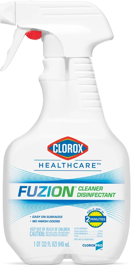 Clorox Healthcare® Fuzion™ Cleaner Disinfectant