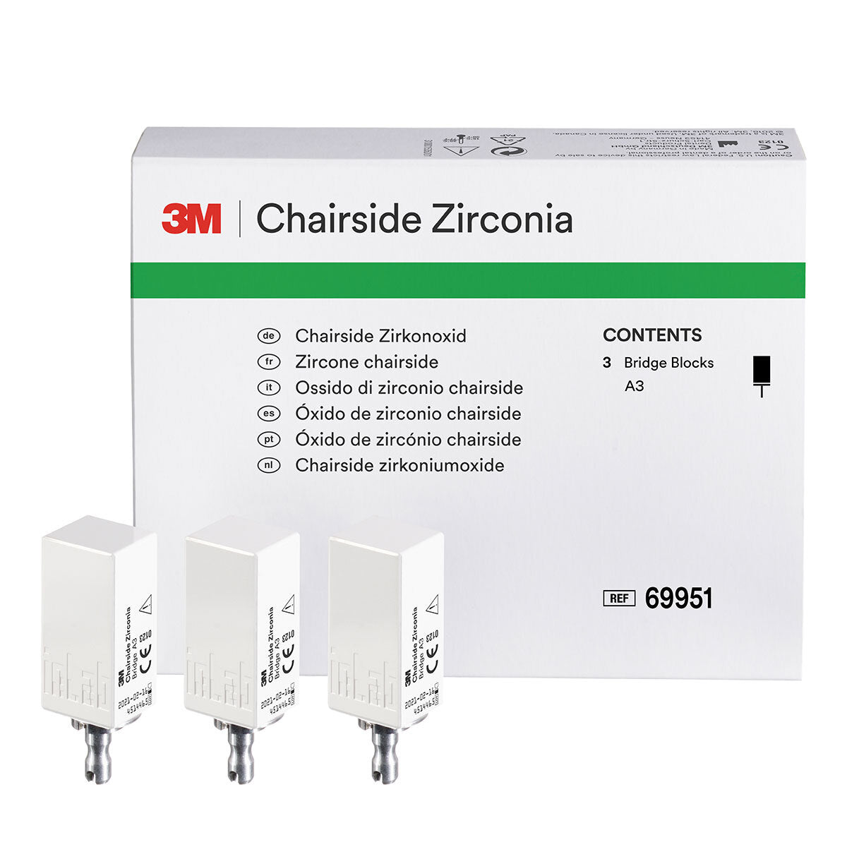 3M™ Chairside Zirconia Blocks for CEREC