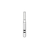 Two Striper® Diamond Burs – FG, Fine, Red, Cylinder Flat End, 5/Pkg