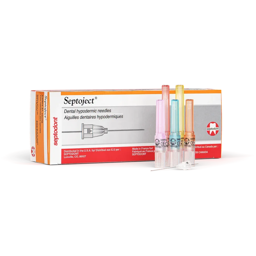 Septoject® Dental Hypodermic Needles, 100/Box