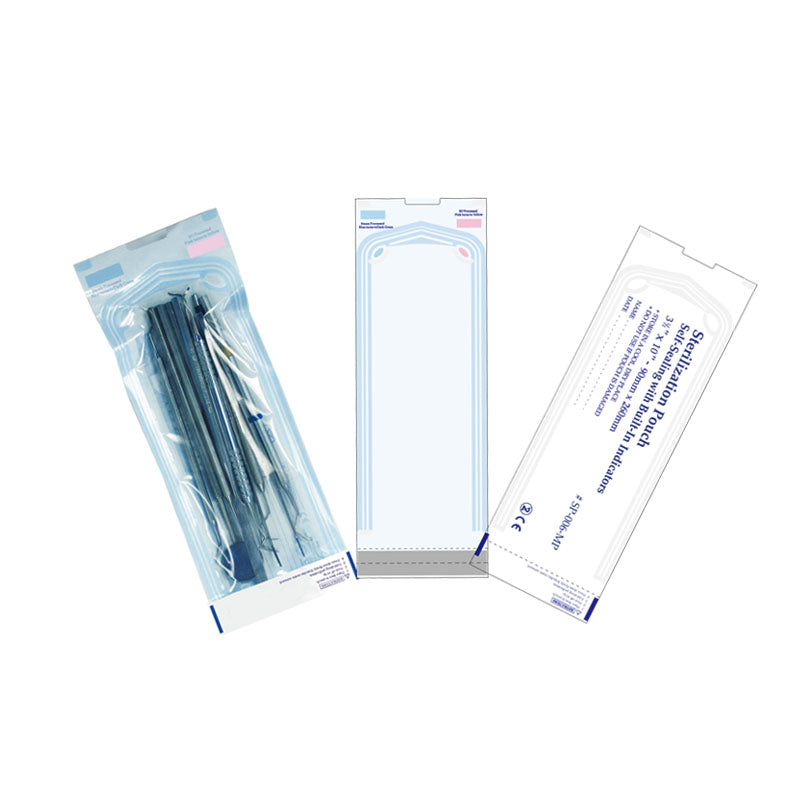 Self-Sealing Sterilization Pouches Class 4 - 200/Box