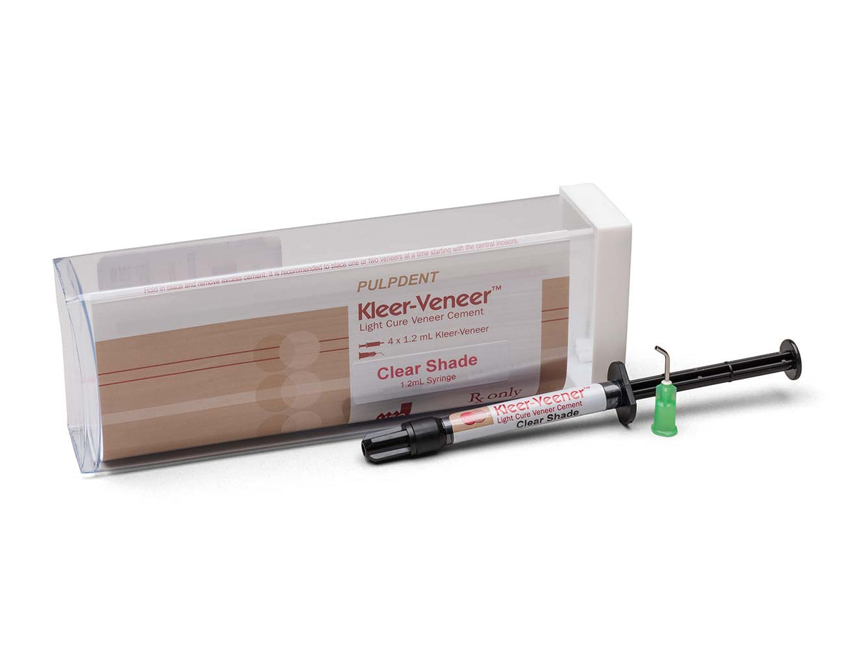 Kleer-Veneer™ Cement, 1.2 ml Syringe Refills