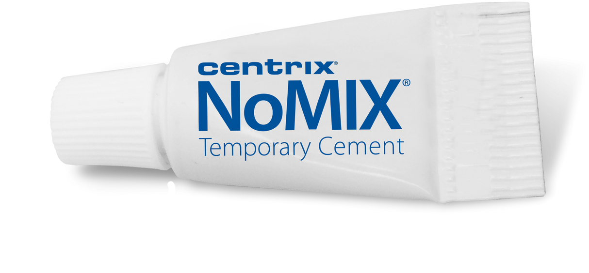 NoMix® Moisture-Activated Temporary Cement Take-Home Dispensers – 50 g, 50/Pkg