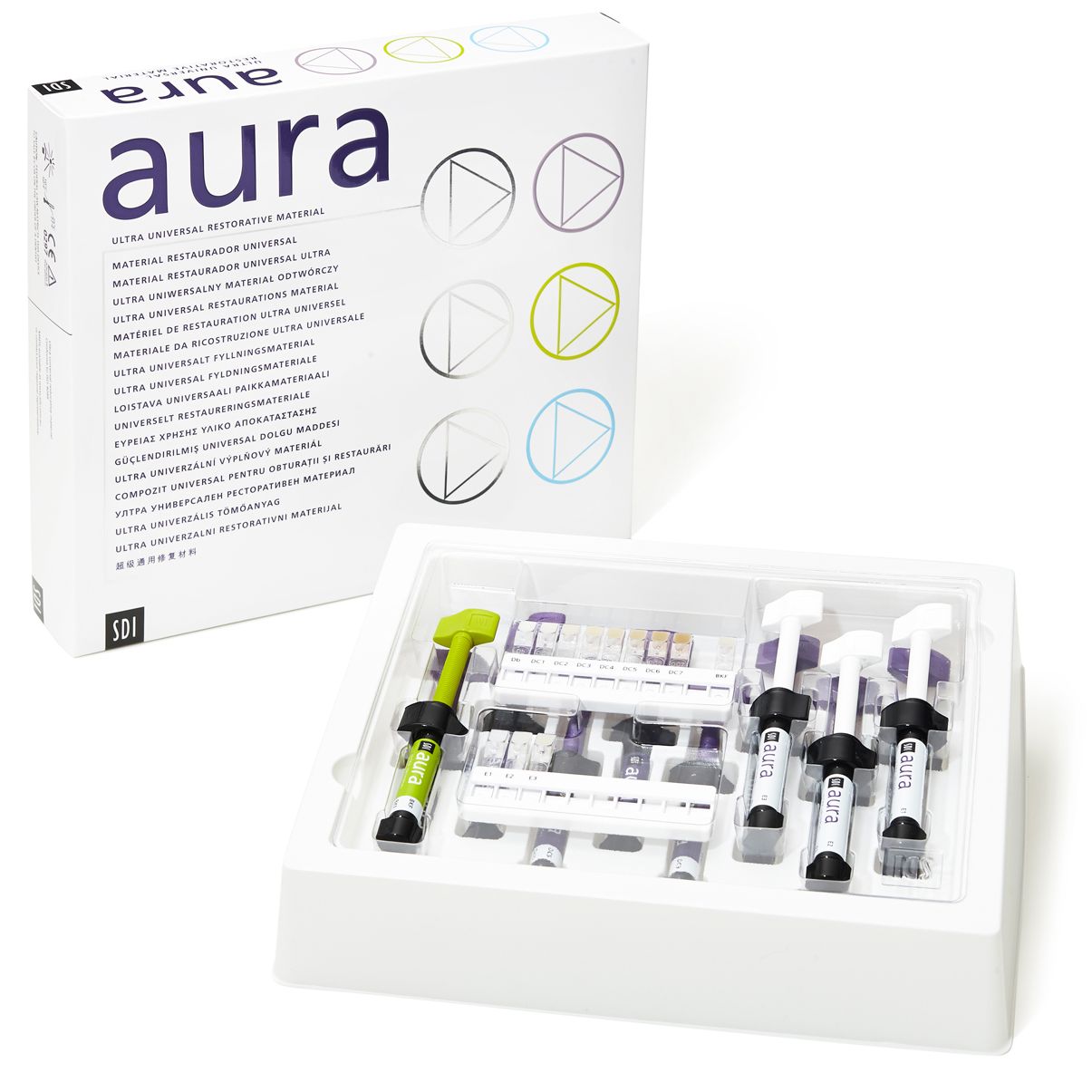 Aura Ultra Universal Restorative Material Starter Kit