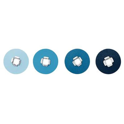 Sof-Lex™ Square Eyelet Finishing and Polishing Disc Refill,100/Pkg - Medium 5/8" Diameter Dark Blue - Open Box