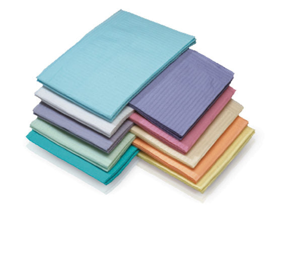 Dry Back Bibs Safe Basics 2-ply  - 500/case - Medicom