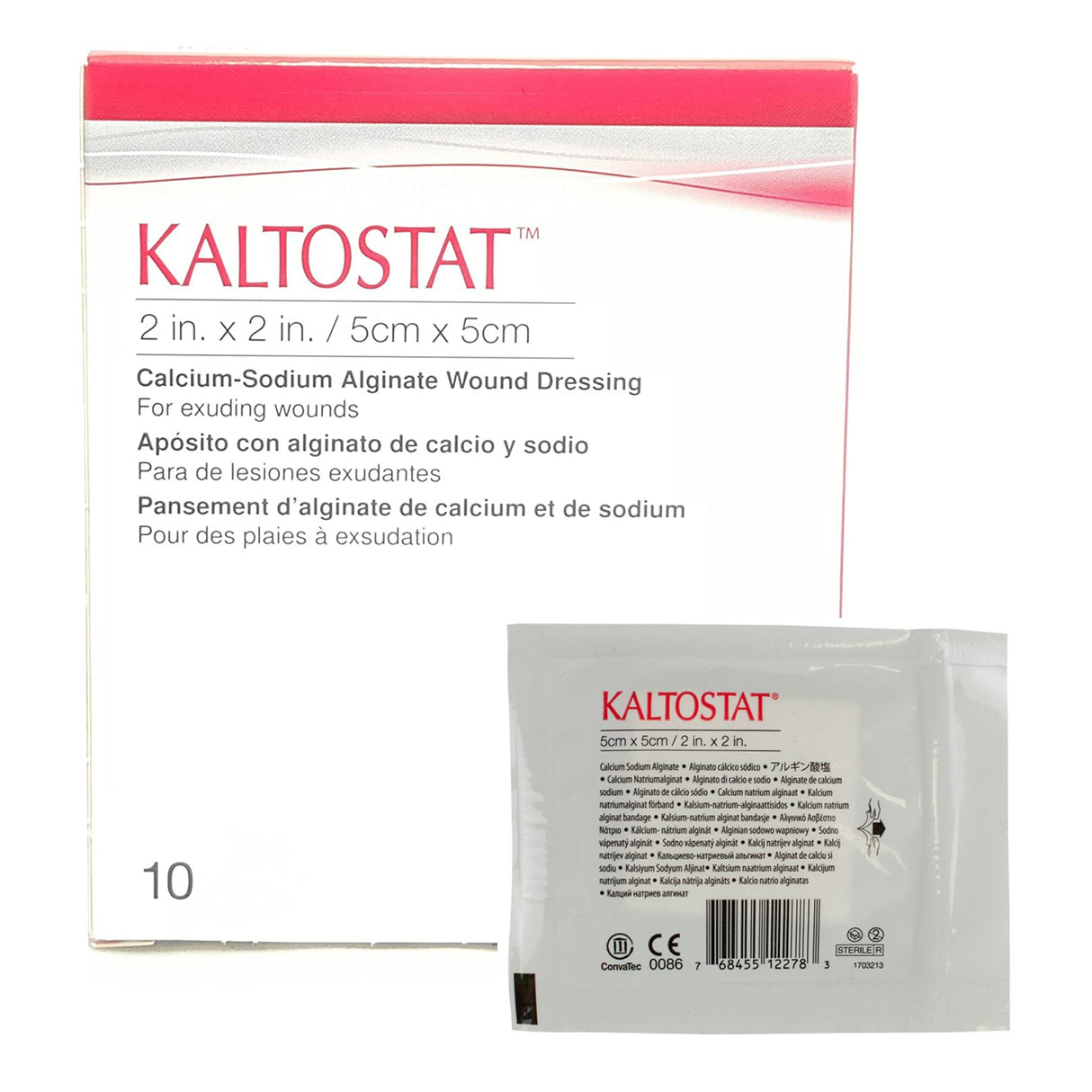 KALTOSTAT® Alginate Calcium-Sodium Dressing, Square