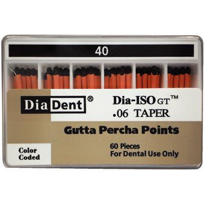 Dia-ISO GT™ Gutta Percha Points – 0.06 Taper, 60/Box  - EXP - 11/2023