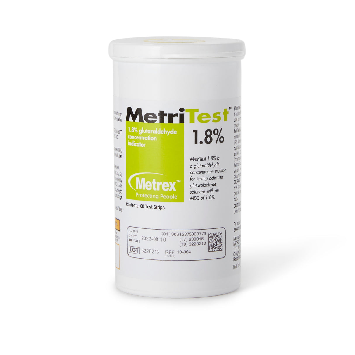 MetriTest™ Strips – 1.8%, 60 Strips/Bottle, 2 Bottles/Pkg