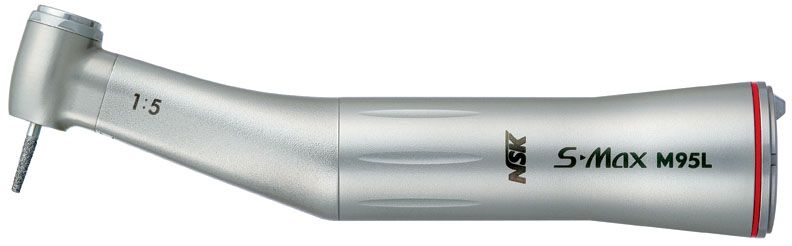 S-Max M 1:5 Increasing Electric Handpieces – Contra Angle, Push-Button Autochuck, Quattro Spray