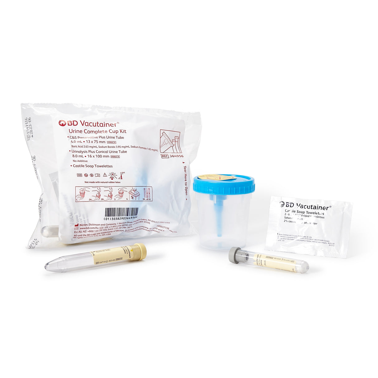 Vacutainer® Urine Collection Complete Kit