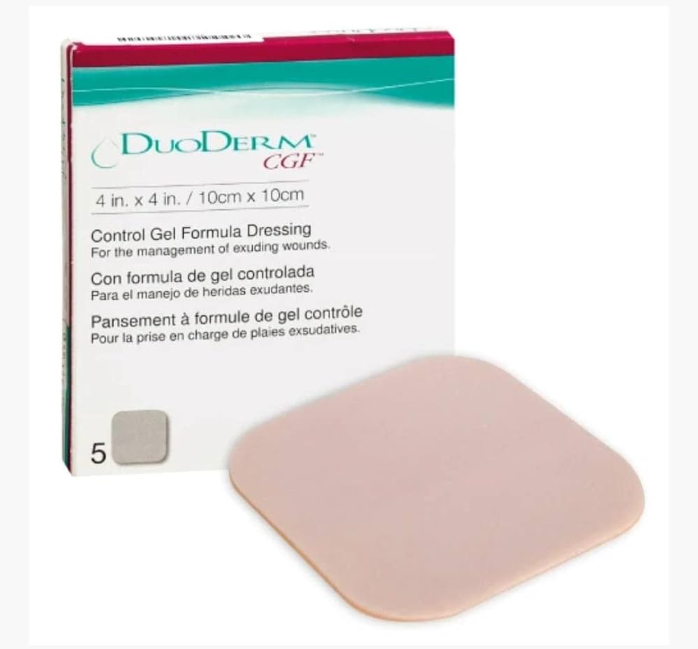 DuoDERM® CGF® Hydrocolloid Dressing, Square