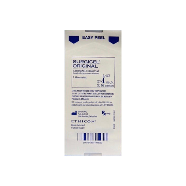 SURGICEL® Original Absorbable Hemostat