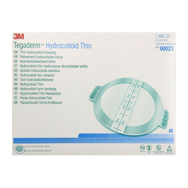 Tegaderm™ Hydrocolloid Dressing, Film Border, Thin