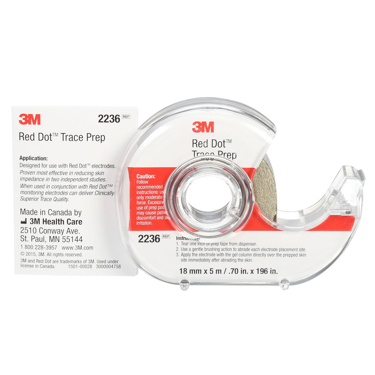 One Step Skin Prep Abrader Tape