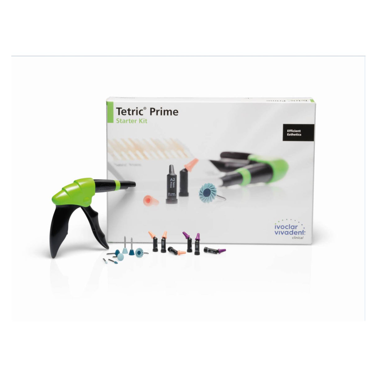 Tetric® Prime Universal Composite Restorative Starter Kit with OptraGloss