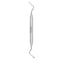 The 9 Miller surgical curette is designed for curettage, cyst removal and tooth socket debridement with 2.8MM and 3.4MM working ends.