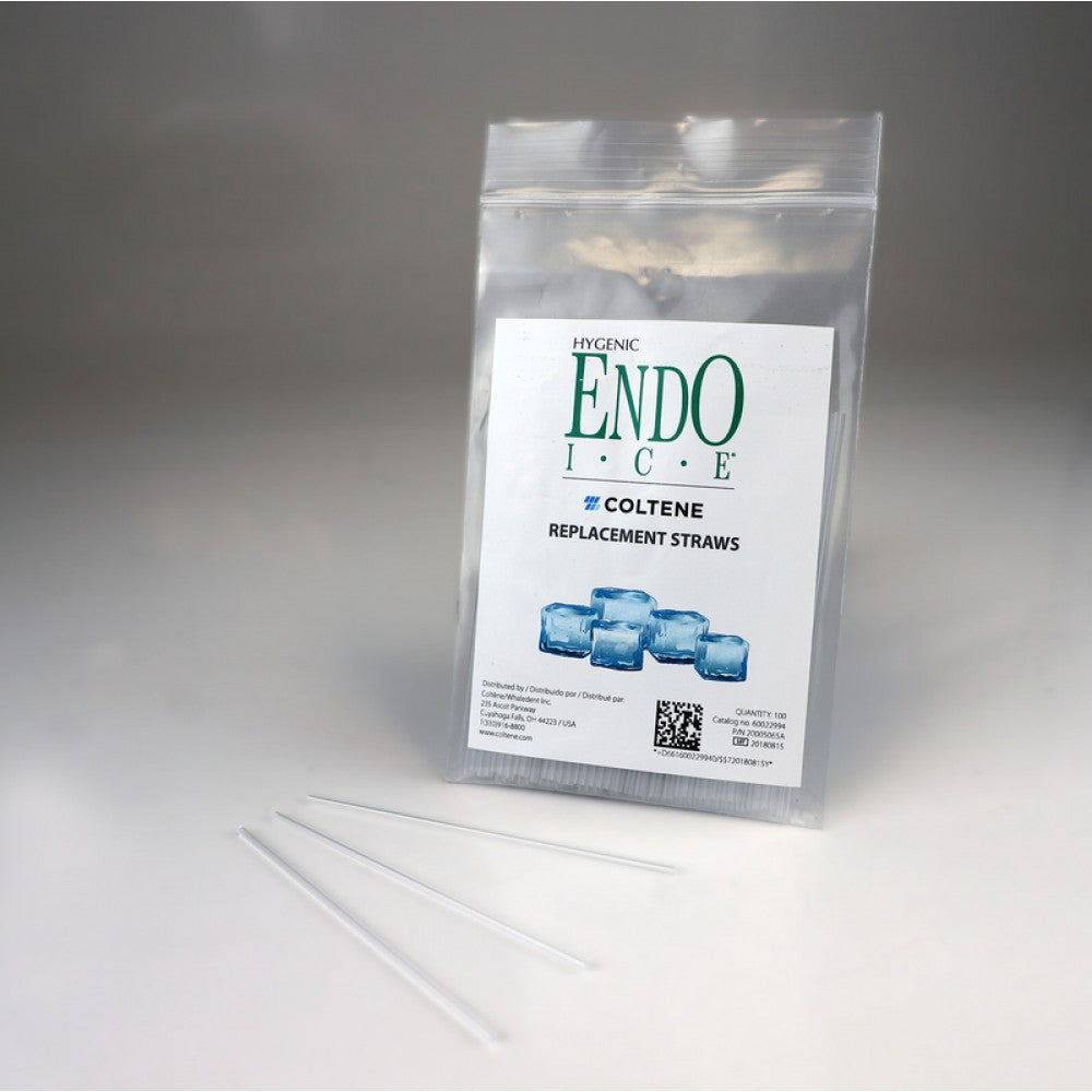 Hygenic® Endo-Ice® Replacement Straws, 100/Pkg