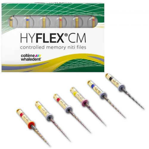 HyFlex® CM™ Controlled Memory NiTi Files – 6/Pkg