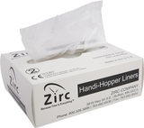 Handi-Hopper Waste Receptacle Liners, 100/Pkg