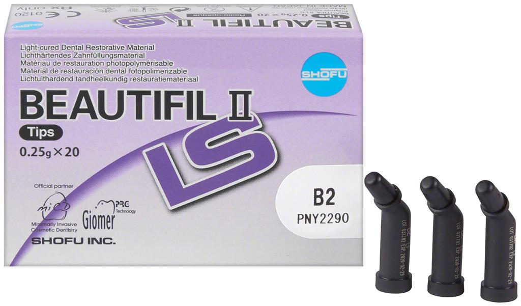 Beautifil® II LS Tips – 0.25 g, 20/Pkg