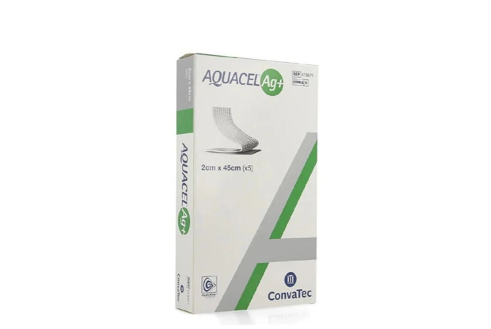 AQUACEL® Ag+ Ribbon™ Wound Dressing