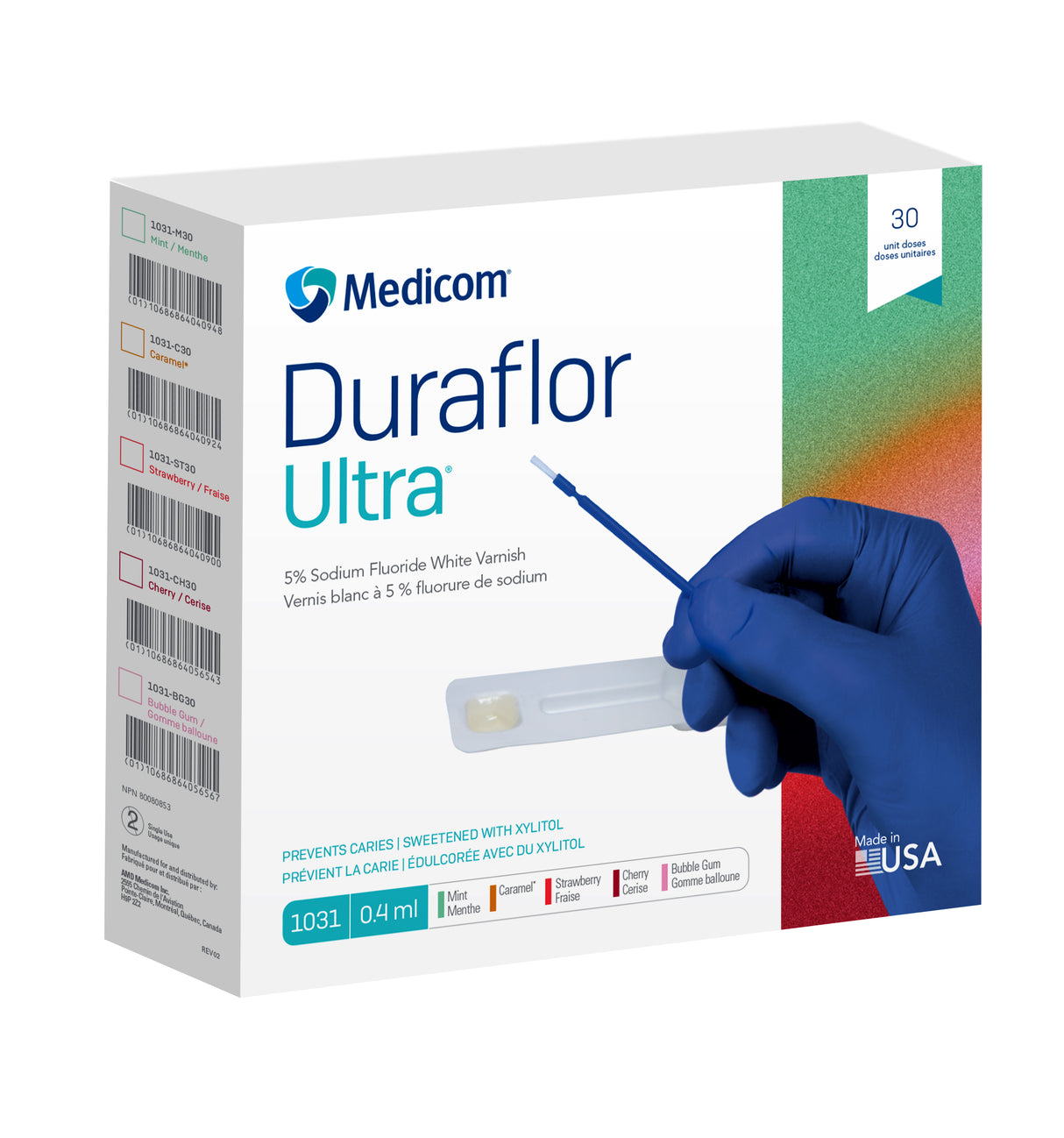 Duraflor® Ultra™ 5% Sodium Fluoride White Varnish, 0.4 ml Unit Dose