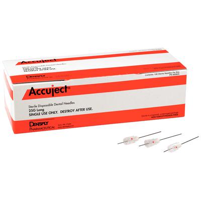 Accuject Disposable Dental Needles - Sterile - 100/Box