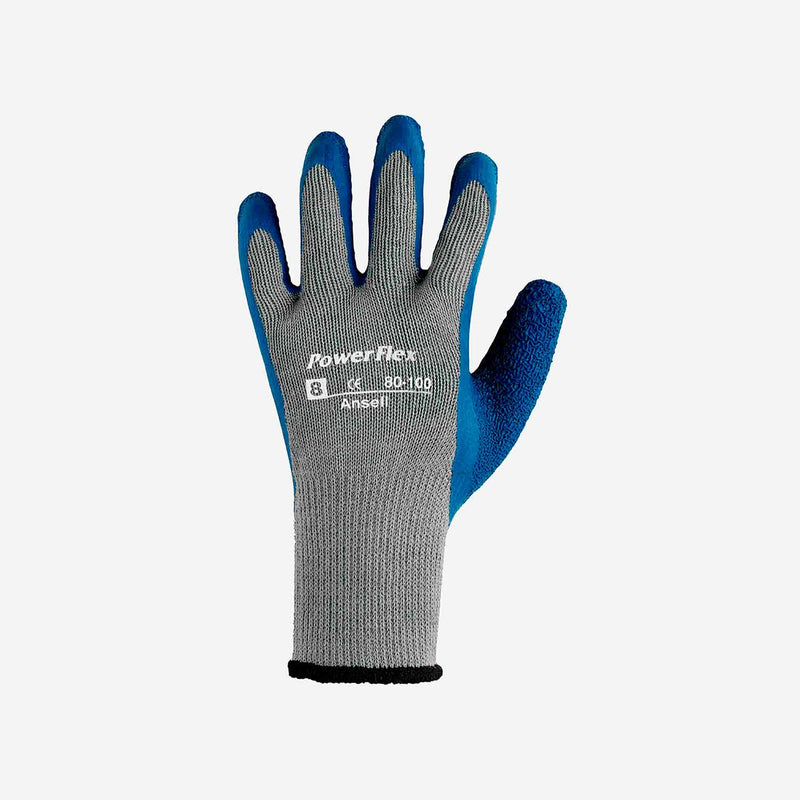 PowerFlex® Protective Glove, Size 8, L250-280mm, Grey/Blue