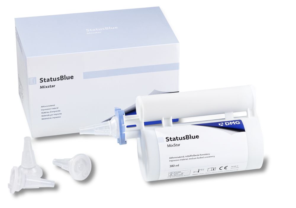 StatusBlue® Automix Alginate Replacement – MixStar® 380 ml Cartridge, 10 tips