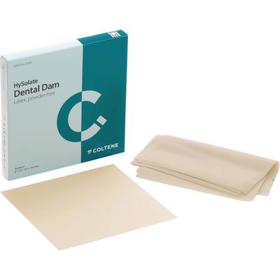 Hysolate Latex Dental Dam – Thin, 127 mm x 127 mm, 52/Pkg