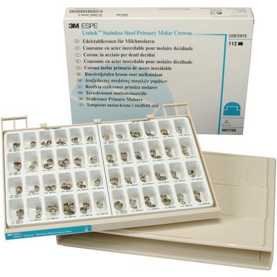 Unitek™ Primary Stainless Steel Crowns Molar Starter Kit