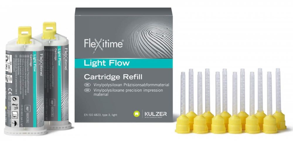 Flexitime VPS Impression Material, 50 ml Automix Cartridges