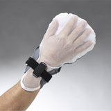 Security mitt, with Mesh and wrist Cuff, One Size, Adult, Palm padded