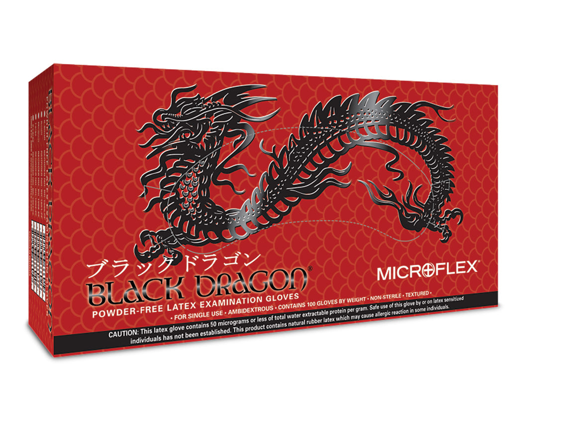 MICROFLEX® Black Dragon® BD-100L - 100/Box